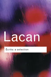 Ecrits: A Selection_cover