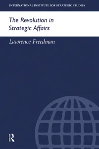 The Revolution in Strategic Affairs_cover