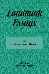 Landmark Essays on Contemporary Rhetoric_cover