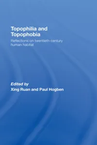 Topophilia and Topophobia_cover