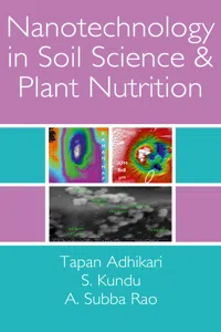 Nanotechnology In Soil Science And Plant Nutrition_cover