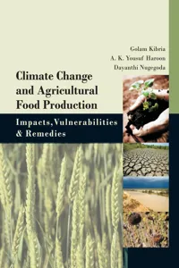 Climate Change And Agricultural Food Production_cover