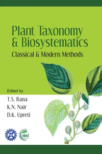 Plant Taxonomy And Biosystematics_cover