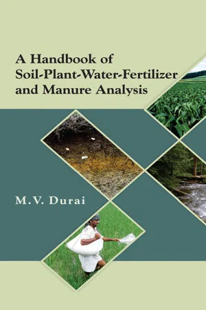 A Handbook of SoilPlantWaterFertilizer and Manure Analysis