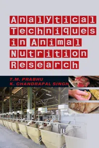 Analytical Techniques in Animal Nutrition Research_cover