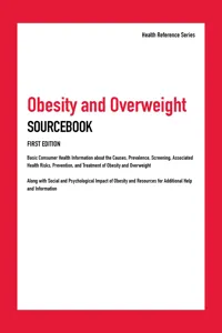 Obesity and Overweight Sourcebook, 1st Ed._cover