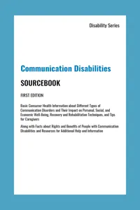 Communication Disabilities, 1st Ed._cover