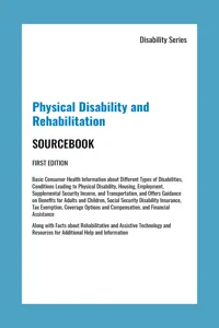 Physical Disability and Rehabilitation Sourcebook, 1st Ed._cover