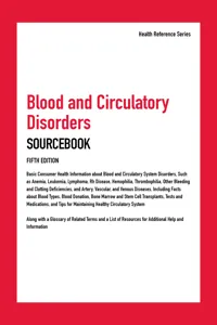 Blood and Circulatory Disorders Sourcebook, 5th Ed._cover