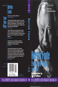 Horton Foote: Four New Plays 1988-1993_cover