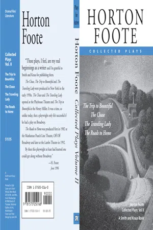 Horton Foote: Collected Plays