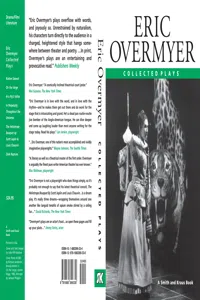 Eric Overmyer: Collected Plays_cover