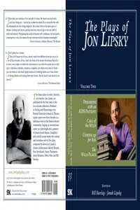 The Plays of Jon Lipsky_cover