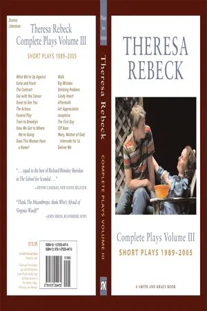 Theresa Rebeck: Complete Plays 1989-2005
