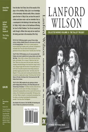 Lanford Wilson: Collected Works