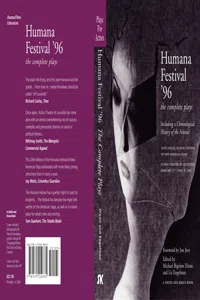 Humana Festival: The Complete Plays 1996_cover