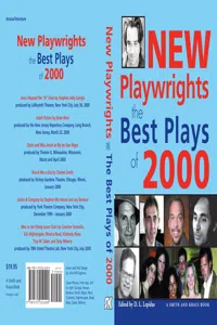 New Playwrights: The Best Plays 2000_cover