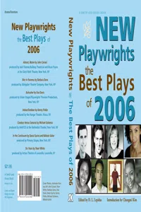 New Playwrights: The Best Plays 2006_cover