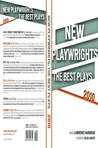 New Playwrights: The Best Plays 2010_cover