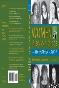 Women Playwrights: The Best Plays of 2001_cover