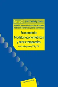 Econometría: modelos econométricos y series temporales. II_cover