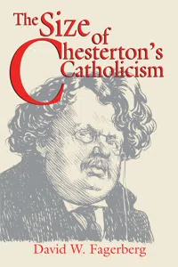 The Size of Chesterton's Catholicism_cover