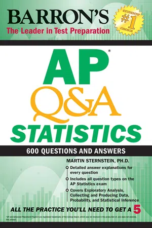 AP Q&A Statistics:With 600 Questions and Answers