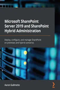 Microsoft SharePoint Server 2019 and SharePoint Hybrid Administration_cover
