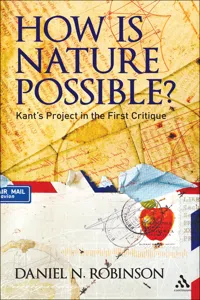 How is Nature Possible?_cover