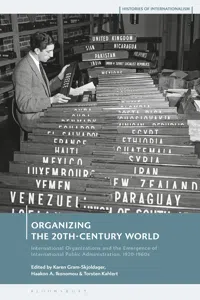 Organizing the 20th-Century World_cover