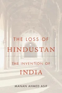 The Loss of Hindustan_cover