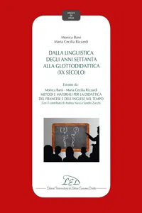 Dalla linguistica degli anni settanta alla glottodidattica_cover