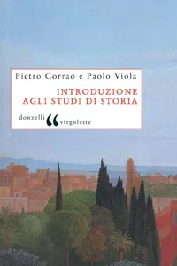 Introduzione agli studi di storia_cover