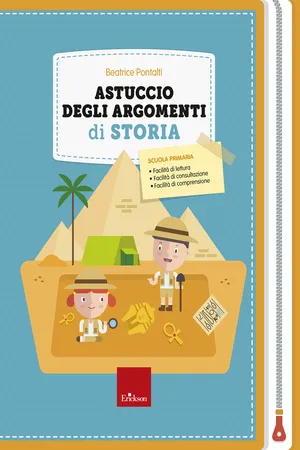 Astuccio degli argomenti di storia