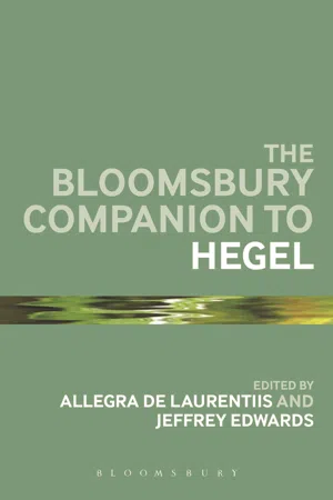 The Bloomsbury Companion to Hegel