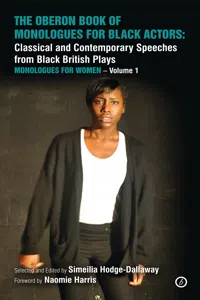 The Oberon Book of Monologues for Black Actors_cover