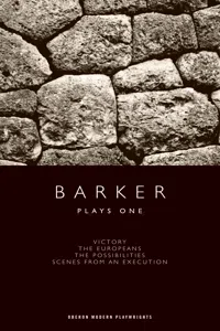 Barker: Plays One_cover