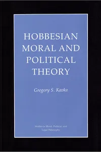 Hobbesian Moral and Political Theory_cover