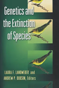 Genetics and the Extinction of Species_cover