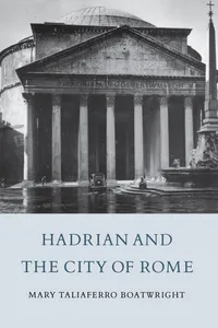 Hadrian and the City of Rome_cover
