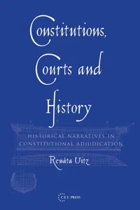 Constitutions, Courts, and History_cover