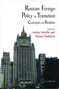 Russian Foreign Policy in Transition_cover