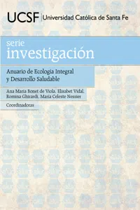 Anuario de ecología integral y desarrollo saludable_cover