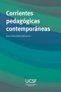 Corrientes pedagógicas contemporáneas_cover