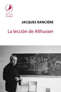 La lección de Althusser_cover