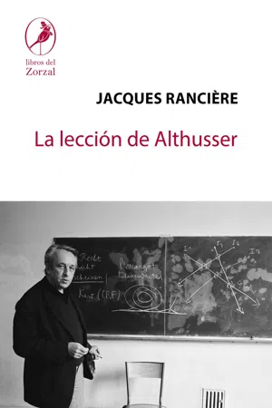 La lección de Althusser