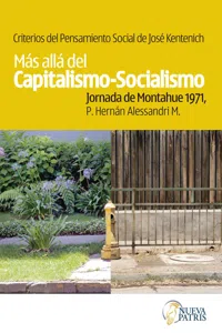 Criterios del pensamiento social de José Kentenich. Más allá del capitalismo-socialismo_cover