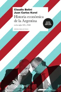 Historia económica de la Argentina en los siglos XX y XXI_cover