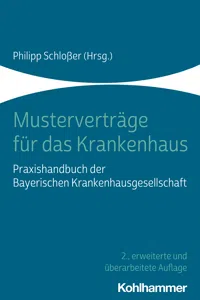 Musterverträge für das Krankenhaus_cover