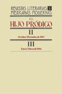 El hijo pródigo II, octubre-diciembre de 1943-III, enero-marzo de 1944_cover